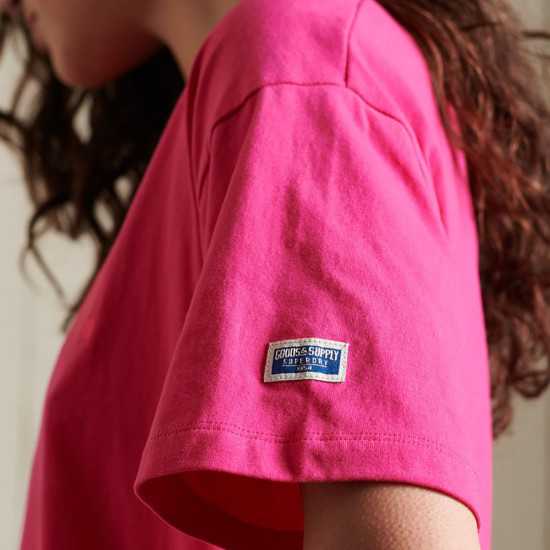 Superdry Γυναικεία κοντομάνικη μπλούζα Core Logo Source T-Shirt